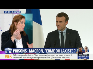 UNITE MAGISTRATS participe sur BFMTV à l'émission 19h Ruth Elkrief animé par Laurent Neuman "Prisons : Macron, ferme ou laxiste ?" - Syndicat Unité Magistrats SNM FO