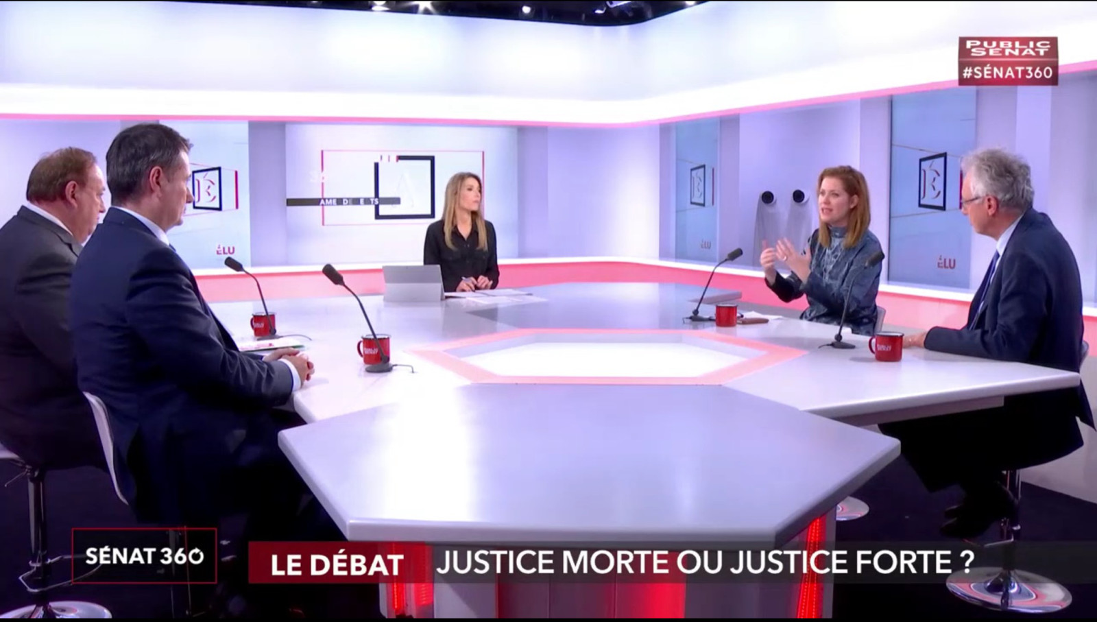 UNITE MAGISTRATS participe aux débats sur Public Sénat dans l'émission SENAT 360 : "Justice morte ou justice forte ?" - Syndicat Unité Magistrats SNM FO