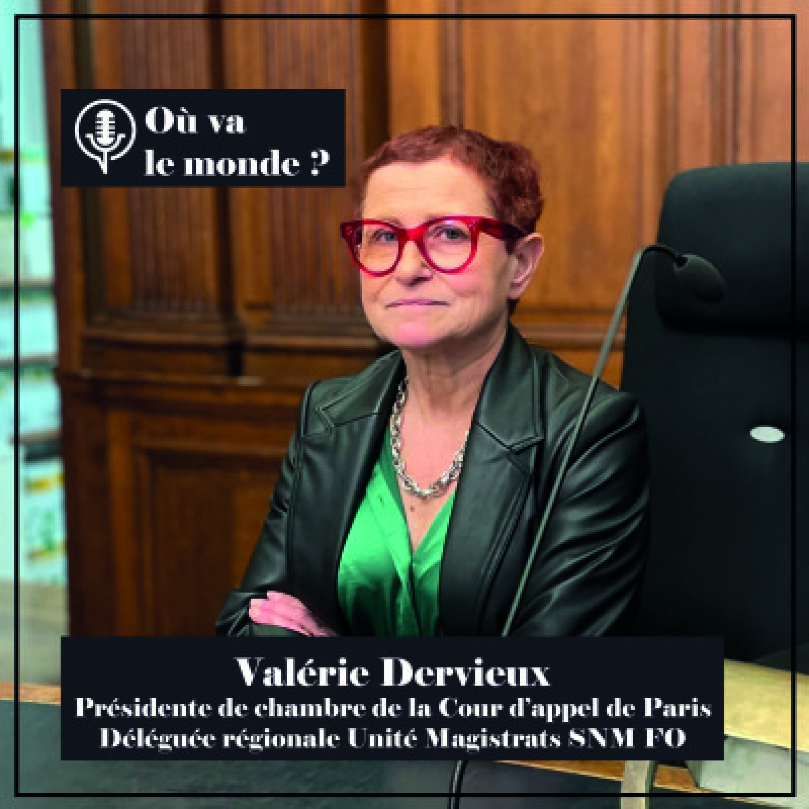 "Réalités et trajectoires du système judiciaire français avec Valérie Dervieux" - Syndicat Unité Magistrats SNM FO