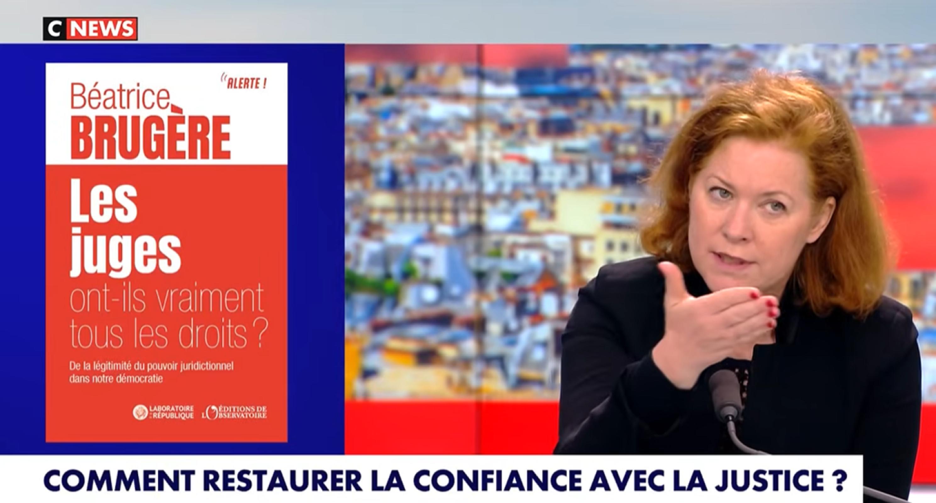 Débat sur CNEWS avec Béatrice BRUGERE, Secrétaire générale d'Unité Magistrats, sur le thème du recueil de la parole de l'enfant en justice - Syndicat Unité Magistrats SNM FO