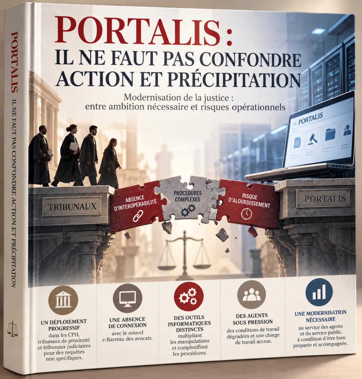 PORTALIS : IL NE FAUT PAS CONFONDRE ACTION ET PRECIPITATION - Syndicat Unité Magistrats SNM FO